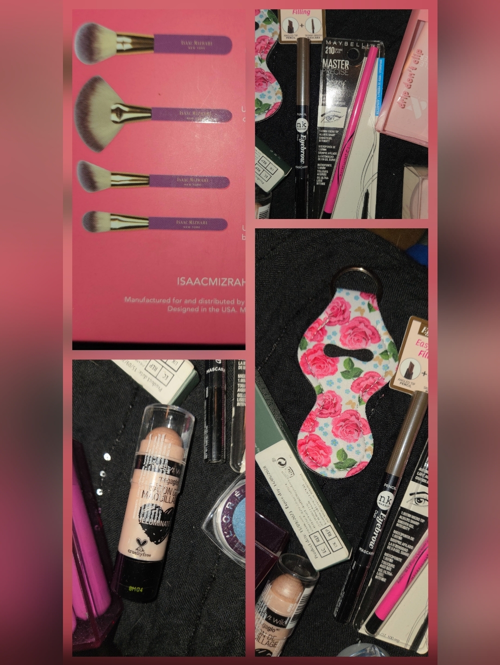 Issac Mizrahi Brushes, Maybelline, L'OREAL, makeup, Olive+June nail care N more